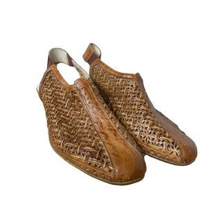 PIKOLINOS Women Sling Back Brown Sandals 11.5